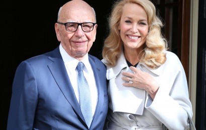 Rupert Murdoch and Jerry Hall Get Married in London